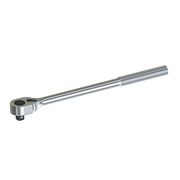 Urrea 3/4" Drive 24 Geared Teeth Pear Head Style Hand Ratchet, 20" L, Chrome Plated Finish 5649